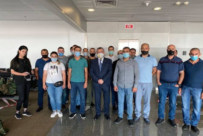 Подразделение из 40 миротворцев ВС Армении отбыло в  Косово
