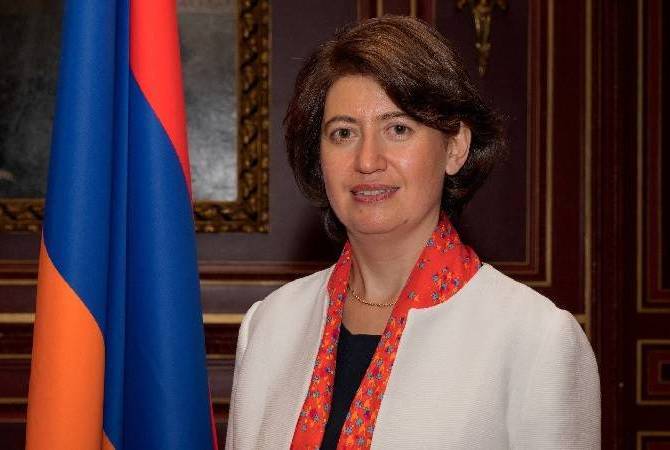 معاهدة سيفر كانت المفتاح لإحلال سلام إقليمي عادل وتقليل عواقب الإبادة الأرمنية-سفيرة أرمينيا بفرنسا-