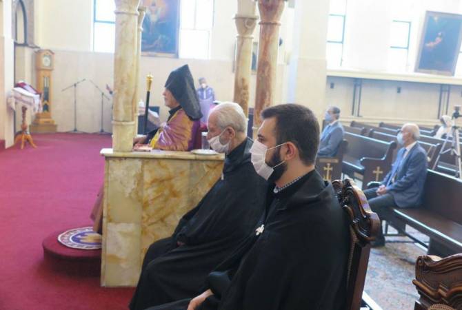 Թեհրանի հայկական եկեղեցում հոգեհանգստի կարգ է մատուցվել Բեյրութի պայթյունի 
զոհերի հիշատակին