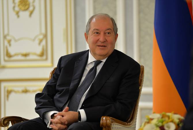 President Sarkissian congratulates Prince of Liechtenstein on National Day