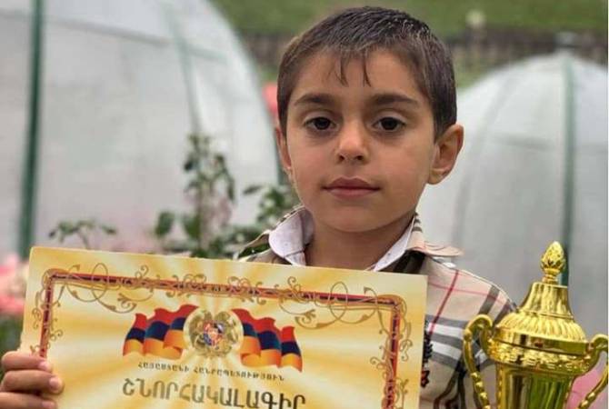 Шестилетний мальчик из Севана признан победителем Республиканского конкурса 
поваров

