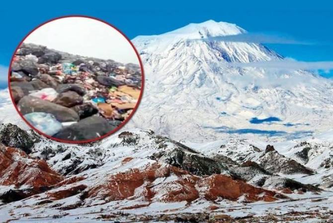 Турецкие альпинисты превратили гору Арарат в мусорную свалку

