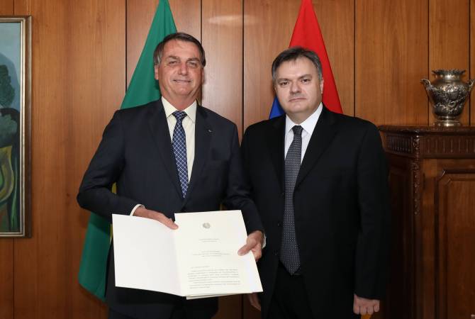 President Bolsonaro praises Brazil’s Armenian community, says it can boost bilateral ties 