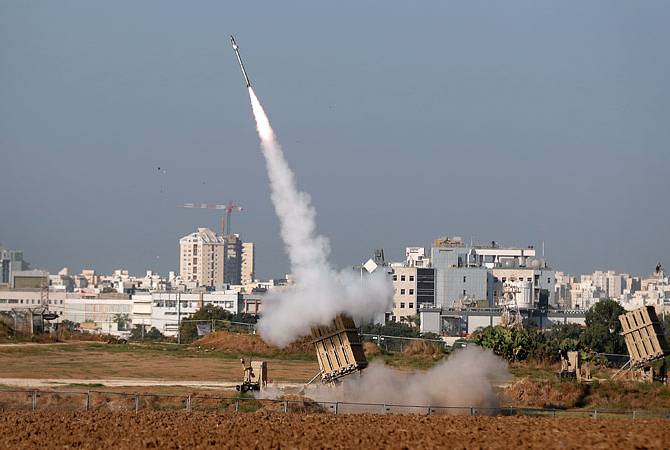 Семь ракет были выпущены из сектора Газа по Израилю
