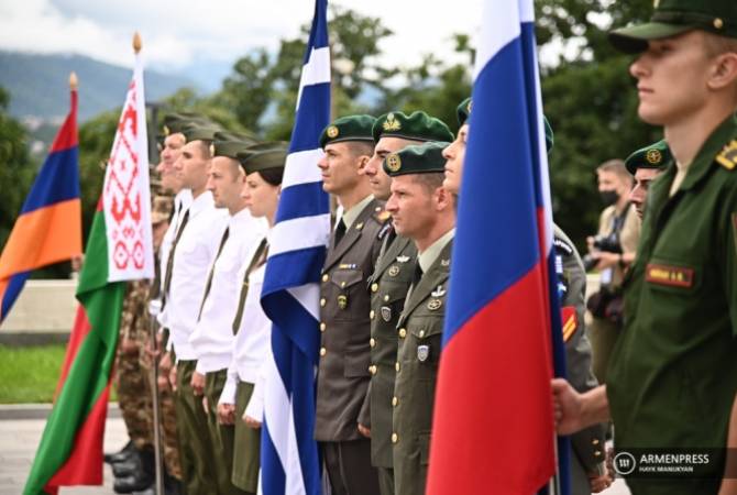 افتتاح مسابقة«مقاتل السلام»لألعاب الجيش الدولية2020 بديليجان بمشاركة أرمينيا،بيلاروسيا،روسياواليونان