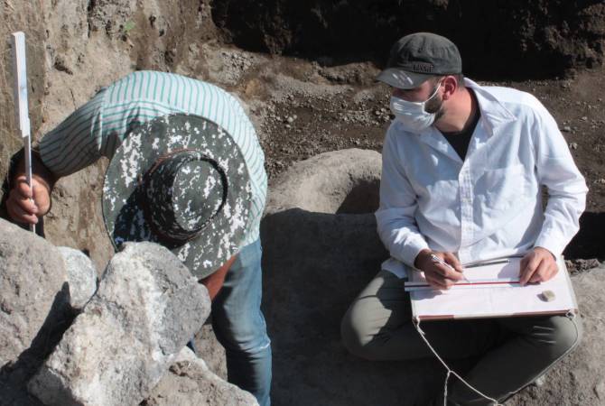 Раскопки в Лернакерте показали, что датировка территории относится к раннему 
бронзовому веку

