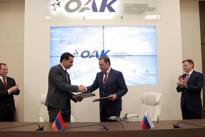 Armenia, Russia’s United Aircraft Corporation sign deal on modernization of SU-25s 