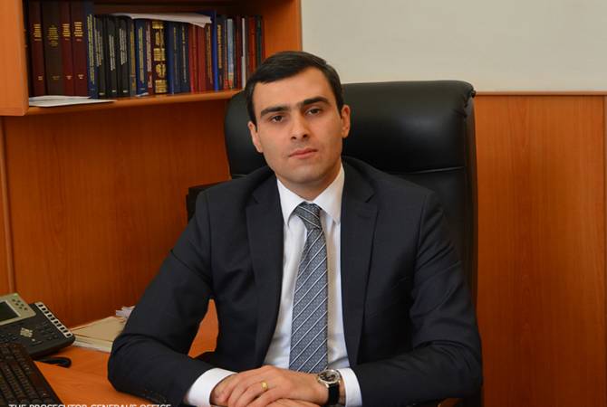  Геворг Багдасарян назначен заместителем генерального прокурора Армении

 