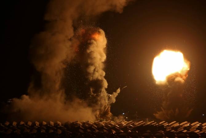 Израиль нанес удар по объектам ХАМАС в секторе Газа

