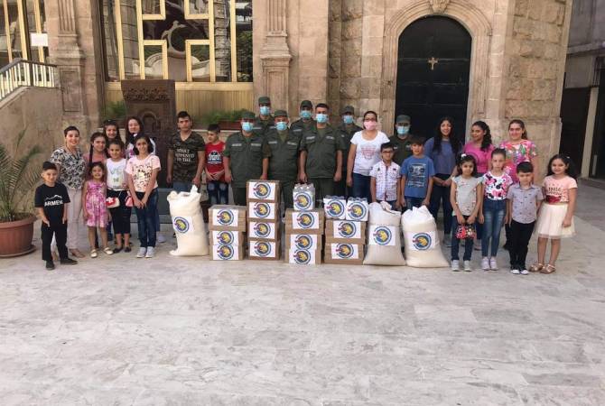 Гуманитарная миссия Армении передала медцентрам Алеппо около 2 тонн медицинских 
принадлежностей

