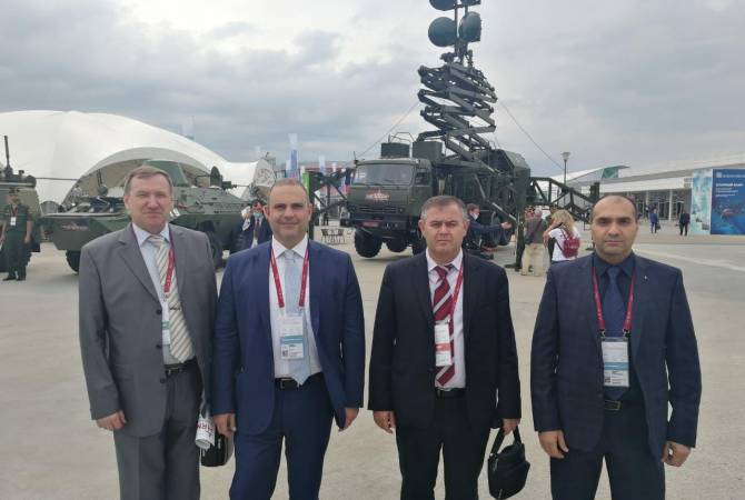 Обсуждены вопросы дальнейшего сотрудничества между военно-промышленными 
сферами Армении и  РФ

