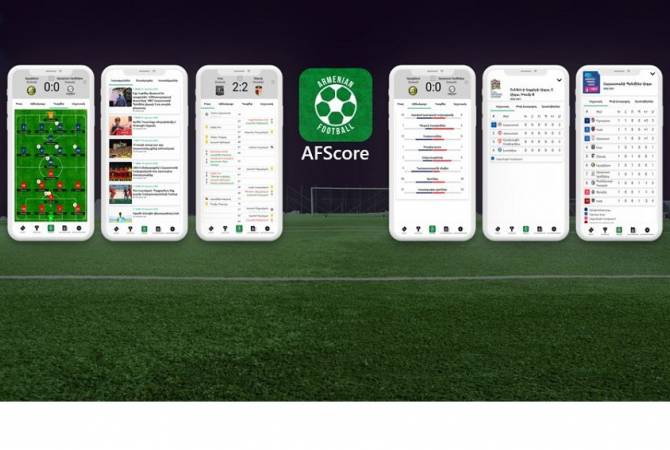 «AFScore». Հավելված հայկական ֆուտբոլի մասին