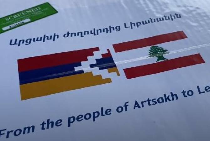 مندوب جمهورية آرتساخ بالشرق الأوسط كارو كيبابجيان يسلّم مساعدة آرتساخ للمجتمع الأرمني بلبنان