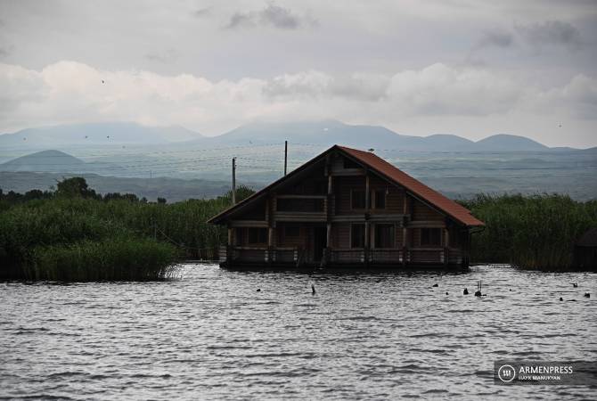 Уровень воды озера Севан по сравнению со 2 сентября прошлого года остается выше на 5 
см


