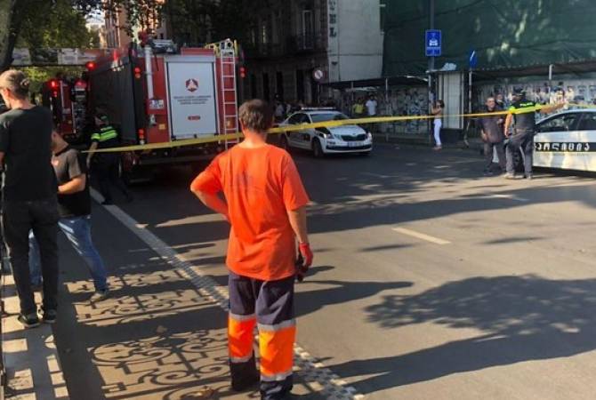 При взрыве в Тбилиси погиб один человек