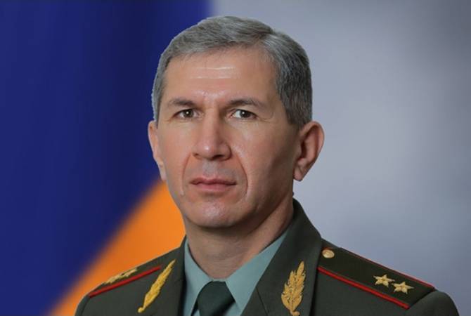 Onik Gasparyan a rencontré le Chef d'état-major général de la Fédération de Russie Valery 
Gerasimov