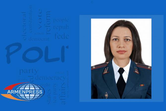 Հայաստանում Ինտերպոլի ազգային կենտրոնական բյուրոն առաջին անգամ կին է 
ղեկավարելու

