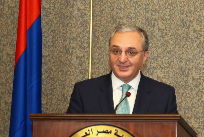 نتشرّف بالعلاقات العريقة مع مصر.إنها علاقة ثقة وصداقة-وزير خارجية أرمينيا مناتساكانيان من القاهرة-