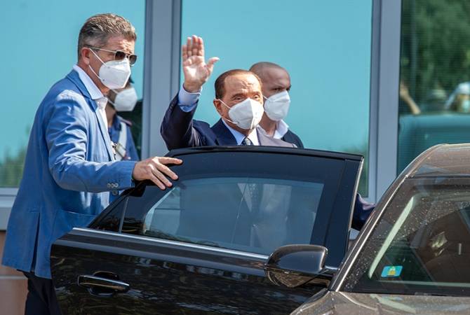 Berlusconi discharged from hospital after recovering from COVID-19