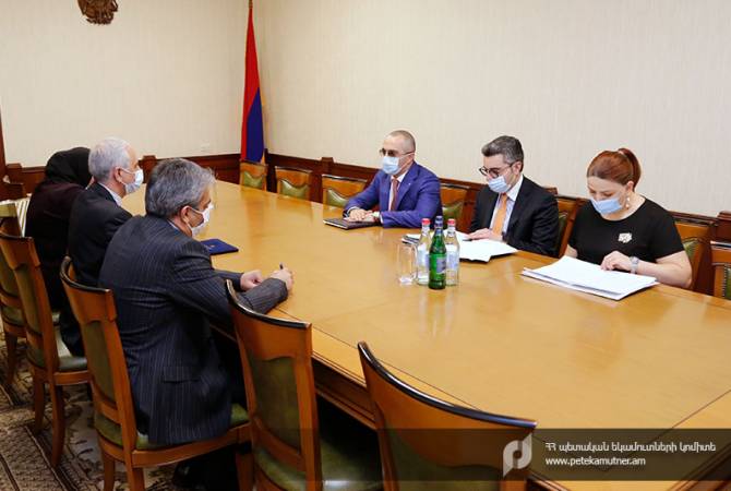 Armenia SRC Chairman, Iranian Ambassador discuss cooperation prospects
