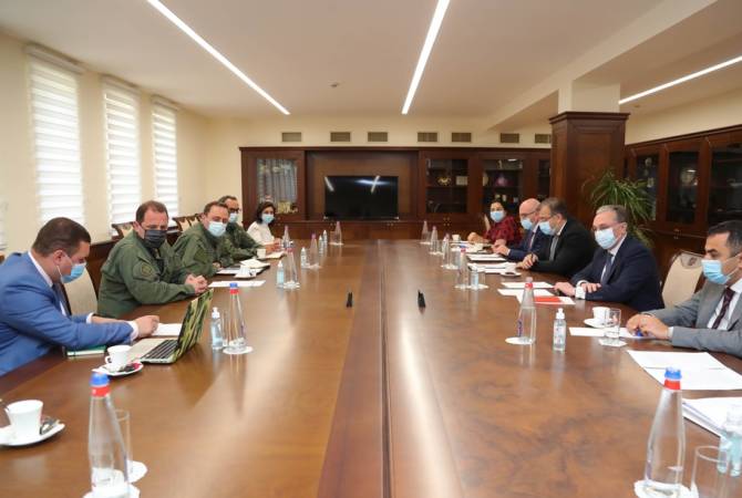 Состоялись межведомственные консультации между МИД и министерством обороны 
Армении

