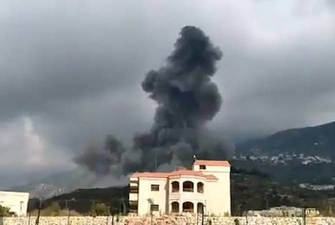 Сильный взрыв произошел на объекте "Хезболлы" на юге Ливана