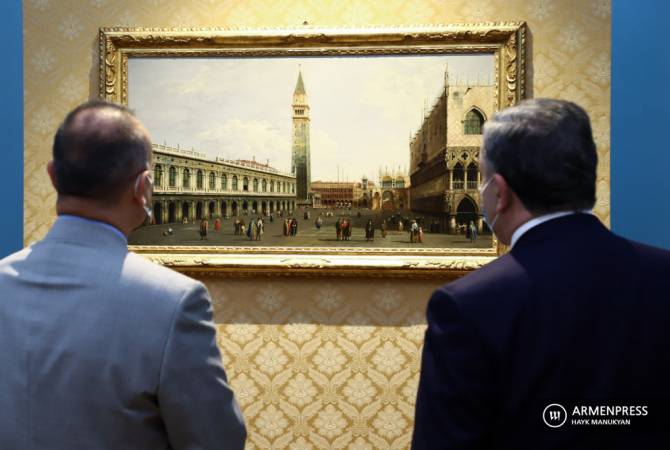 Полотна великих итальянских живописцев XVIII века временно украсят резиденцию 
президента Армении

