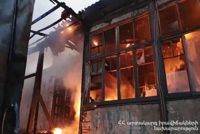 Պտղունք գյուղում այրվել է 10 բնակարան. տուժածներ չկան


