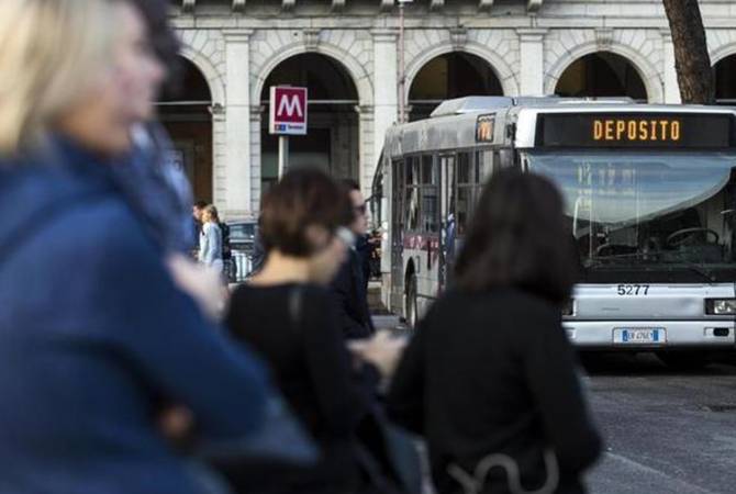 В Риме сотрудники общественного транспорта проводят 24-часовую забастовку