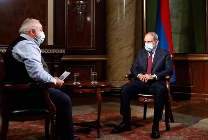 رئيس الوزراء الأرميني نيكول باشينيان يجرى مقابلة مع تلفزيون أرمينيا العام ويتطرّق إلى ملفات سرّية