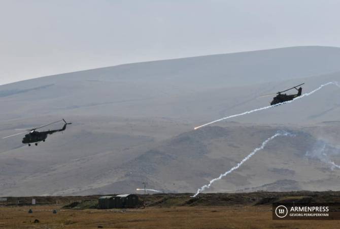 Azerbaijan shells Armenia military base across state border amid ongoing attack on Karabakh 