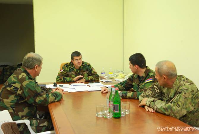 Президент Арцаха и директор СНБ Армении обсудили вопросы безопасности

