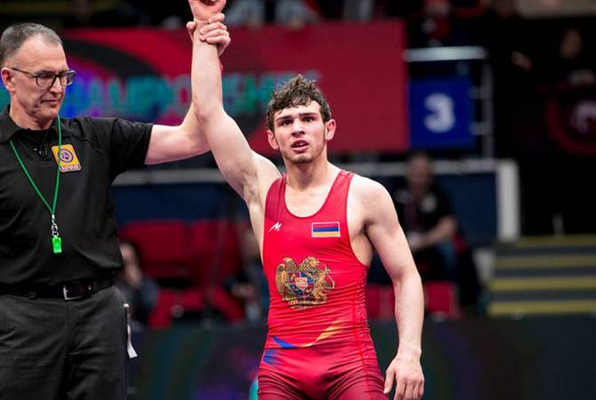 European Wrestling champion Arsen Harutyunyan joins the military amid Azerbaijani attacks 