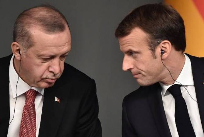 Macron to demand explanations from Erdogan over sending Islamists to Nagorno Karabakh 
conflict zone