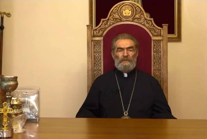 Сплотиться и быть соратниками Арцаха и нашей армии: призыв архиепископа Паргева 
Мартиросяна


