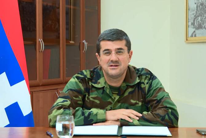 ‘It was a warning fire’ – Artsakh President on targeting Azerbaijan’s military facilities