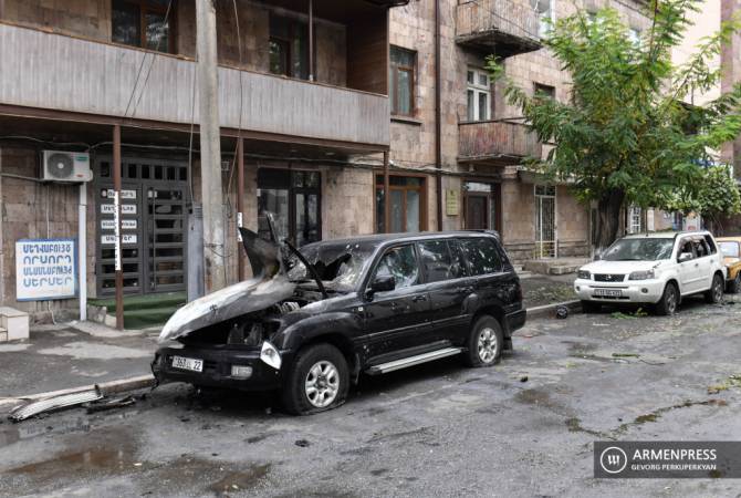 VIDEO: Azerbaijani bombardment of Stepanakert City 
