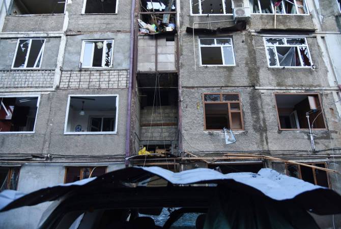 Azerbaijan strikes Stepanakert, again cutting electricity