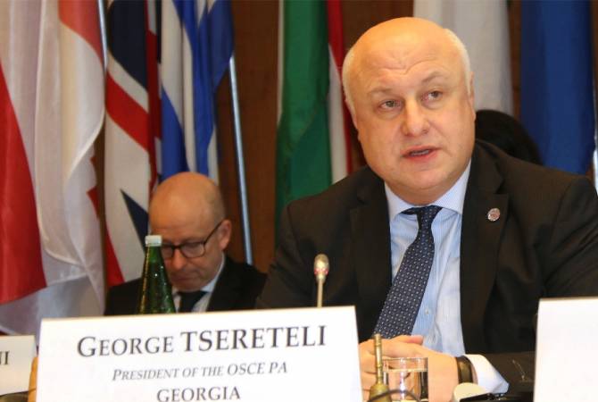 Председатель ПА ОБСЕ призвал к прекращению огня в зоне карабахского конфликта

