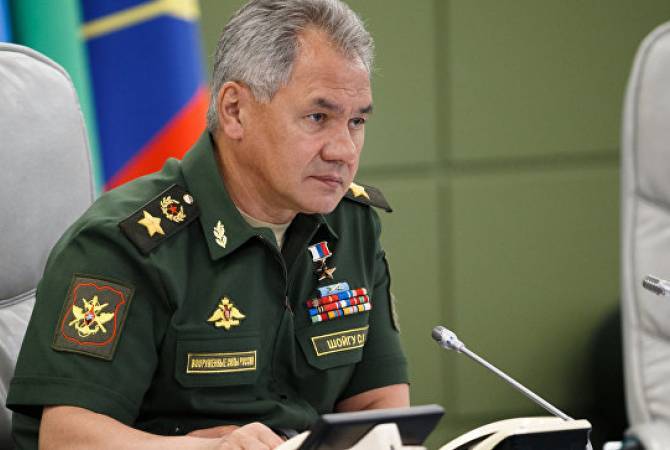 Russian Defense Minister discusses NK situation with his Armenian and Azerbaijani counterparts