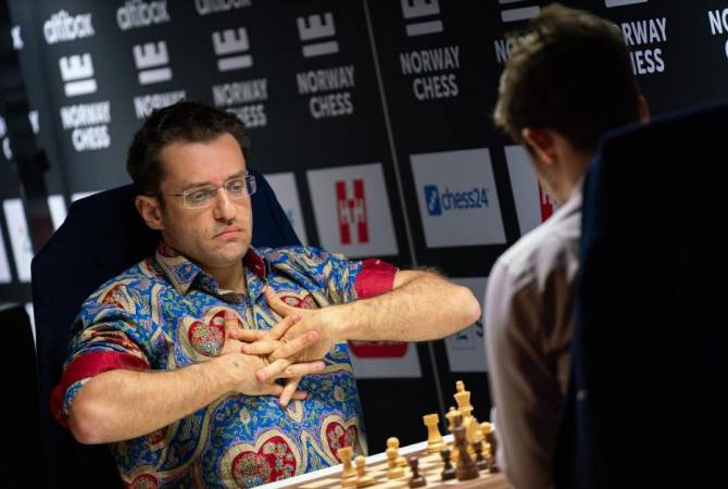Аронян пока второй на “Norway Chess”

