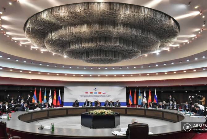 جلسة المجلس الحكومي للاتحاد الاقتصادي الأوراسي تنطلق في يريفان بحضور رؤوساء وزراء الدول الأعضاء