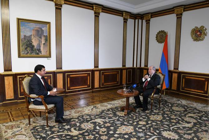 Армения и регион столкнулись с большой опасностью: президент Армении обратился к 
арабскому миру

