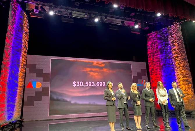 تبرّع 30.5 مليون دولار لصندوق مؤسسة «هاياستان» لعموم الأرمن من الولايات المتحدة لآرتساخ