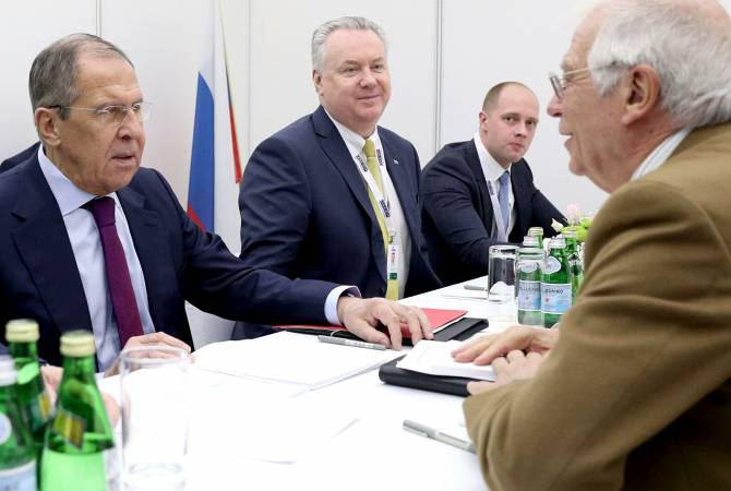 Russia’s Lavrov, EU’s Borrel discuss settlement of Nagorno Karabakh conflict over phone