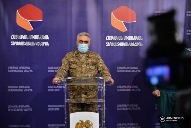 ممثل وزارة الدفاع الأرمينية آردزرون هوفهانيسيان يبلغ عن تواجد أسرى حرب أذربيجانيين عند الطرف الأرمني