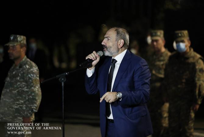 Le Premier ministre Pashinyan  a rencontré des réservistes