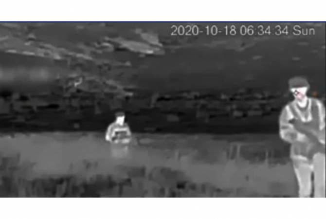 WATCH: Artsakh releases surveillance video showing Azerbaijan attacking after truce deal 