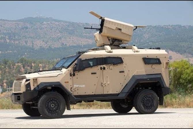 Artsakh destroys Azerbaijani SandCat armored vehicle of Israeli production