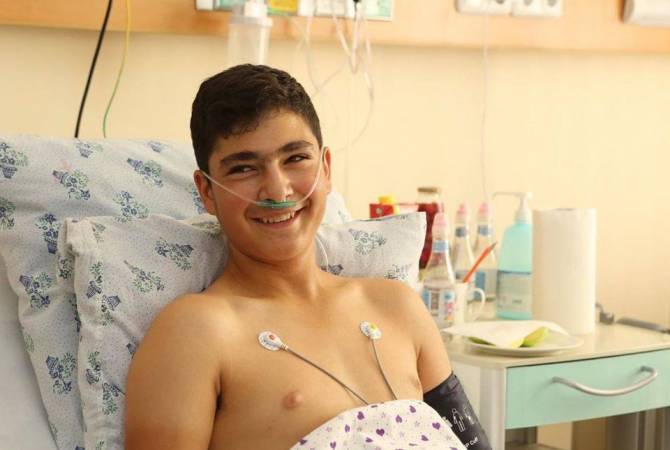 ՀՀ-ում Ադրբեջանի ԱԹՍ հարվածից տուժած 14-ամյա երեխան դուրս է գրվել 
վերակենդանացման բաժանմունքից